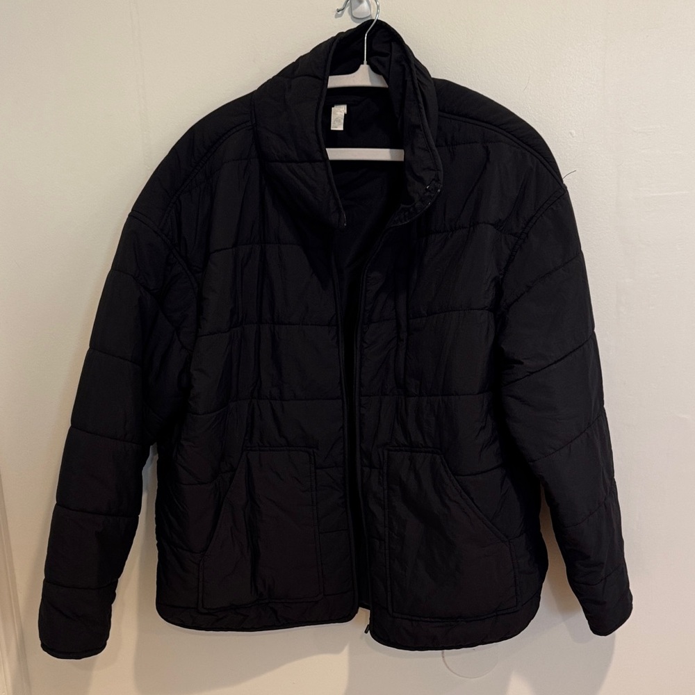 Zella Women's Black Puffer Jacket